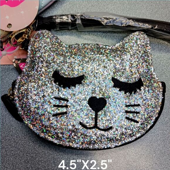 PRICE FIRM! NEW BETSEY JOHNSON 2FERONE BAG & WRISTLET. - Picture 4 of 9